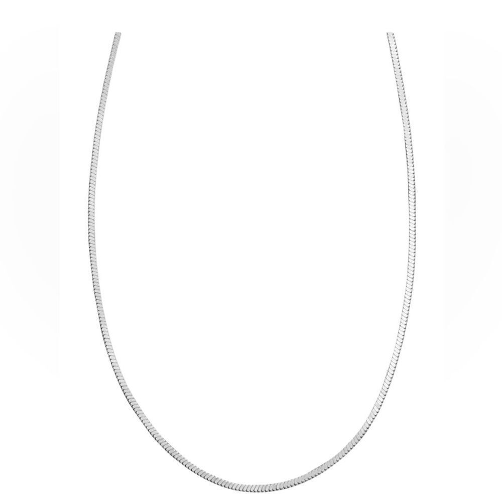 Giani Bernini Sterling Silver Necklace, 20" Square Snake Chain